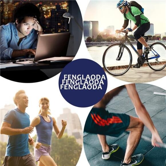 8 Pairs Compression Socks for Men & Women 20-30 mmHg Knee High Nurse - Picture 11 of 12